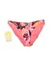 Maaji Floral Pink Swimsuit Bottoms Size M - photo 1