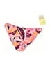 Maaji Floral Pink Swimsuit Bottoms Size M - photo 2