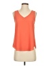 Norah 100% Polyester Orange Sleeveless Blouse Size S - photo 1