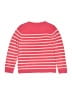Crewcuts 100% Polyester Stripes Pink Pullover Sweater Size 10 - 11 - photo 2