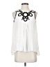 Studio M 100% Rayon Ivory Sleeveless Blouse Size M - photo 1