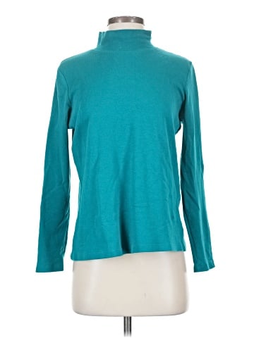 Karen Scott Long Sleeve Top (view 1)