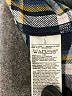 Old Navy 100% Cotton Plaid Blue Long Sleeve Button-Down Shirt Size L - photo 8