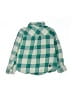 Tea 100% Cotton Plaid Green Long Sleeve Button-Down Shirt Size 3T - photo 2