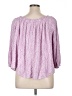 Terra & Sky 100% Rayon Pink 3/4 Sleeve Blouse Size 1X - photo 2