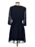 Assorted Brands 100% Polyester Solid Blue Casual Dress Size S - photo 2