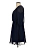 Assorted Brands 100% Polyester Solid Blue Casual Dress Size S - photo 5