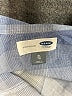 Old Navy Checkered-gingham Blue Long Sleeve Button-Down Shirt Size XL - photo 7