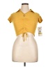 Rare Editions Yellow Short Sleeve Top Size 14 - photo 1
