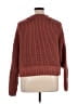 Moon & Madison 100% Acrylic Solid Brown Pullover Sweater Size XL - photo 2