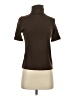 Grace Elements Brown Short Sleeve Turtleneck Size S - photo 1