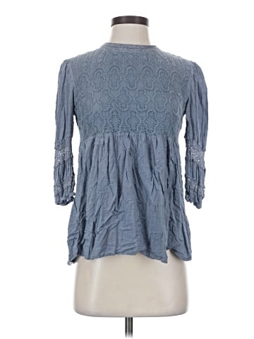 One September 3/4 Sleeve Blouse (view 1)