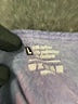 Unbranded Gray Purple Short Sleeve Top Size L - photo 7