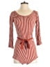Forever 21 Stripes Red Romper Size S - photo 1