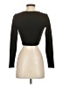Sun-deh Black Long Sleeve Top Size XS - photo 2