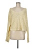 Neely Yellow Ivory Pullover Sweater Size M - photo 1