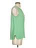 Ecru 100% Silk Green Blouse Size S - photo 4