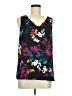 Apt. 9 100% Polyester Black Sleeveless Blouse Size M - photo 1