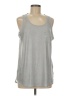 Calvin Klein Silver Sleeveless Top Size M - photo 1