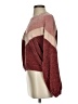 Lulus Chevron-herringbone Burgundy Pullover Sweater Size S - photo 5