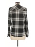Polly & Esther 100% Polyester Black Long Sleeve Blouse Size M - photo 2