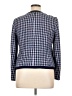 Talbots 100% Polyester Houndstooth Blue Blazer Size 16 - photo 2