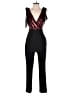 Harlyn Metallic Black Jumpsuit Size S - photo 1