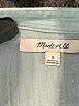 Madewell Teal Short Sleeve Blouse Size S - photo 7