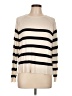 Zara Stripes Ivory Pullover Sweater Size L - photo 1