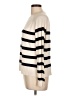 Zara Stripes Ivory Pullover Sweater Size L - photo 5