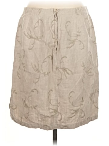 British Khaki Casual Skirt (view 2)