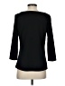 Natori Black 3/4 Sleeve Top Size S - photo 2