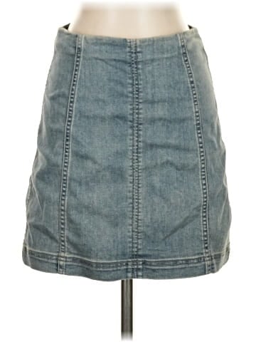 Free People Denim Skirt (view 1)