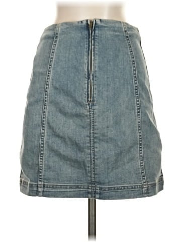 Free People Denim Skirt (view 2)