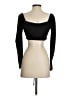Louna Black Long Sleeve Top Size XS - photo 2