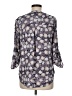 Daniel Rainn 100% Polyester Purple 3/4 Sleeve Blouse Size M (petite) - photo 2