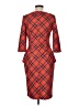 Homeyee Argyle Red Cocktail Dress Size 6 - photo 2