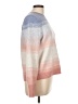 Ann Taylor LOFT Stripes Pink Gray Pullover Sweater Size L - photo 4