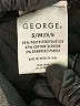 George Solid Black Active Pants Size S - photo 8