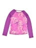 Lands' End Purple Rash Guard Size 8 - photo 1