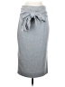 Sally LaPointe Solid Gray Casual Skirt Size S (estimated) - photo 1