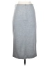 Sally LaPointe Solid Gray Casual Skirt Size S (estimated) - photo 2