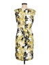 Ann Taylor Print Yellow Cocktail Dress Size 6 - photo 2