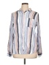 Como Black Stripes Blue Long Sleeve Button-Down Shirt Size XL - photo 1