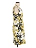 Ann Taylor Print Yellow Cocktail Dress Size 6 - photo 4