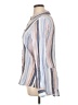 Como Black Stripes Blue Long Sleeve Button-Down Shirt Size XL - photo 5