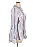 Como Black Stripes Blue Long Sleeve Button-Down Shirt Size XL - photo 4