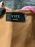 VICI 100% Polyester Print Brown Casual Dress Size S - photo 7