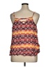 Boutique + 100% Rayon Orange Sleeveless Top Size 1X - photo 2