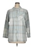 Assorted Brands Plaid Gray 3/4 Sleeve Blouse Size XL - photo 1